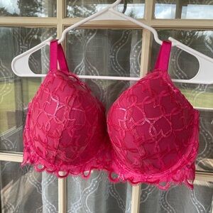 Victoria's Secret Fuchsia Dream Angels Bra